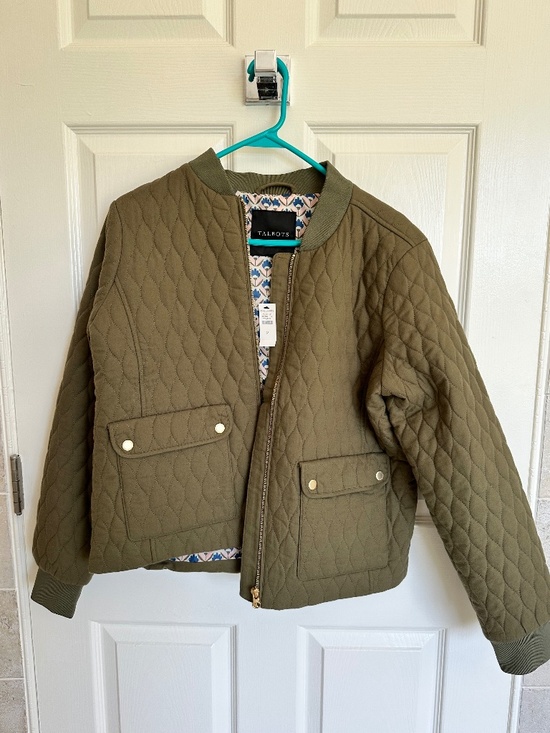 Talbots Jackets & Blazers - Talbots Quilted Bomber Jacket | Size M